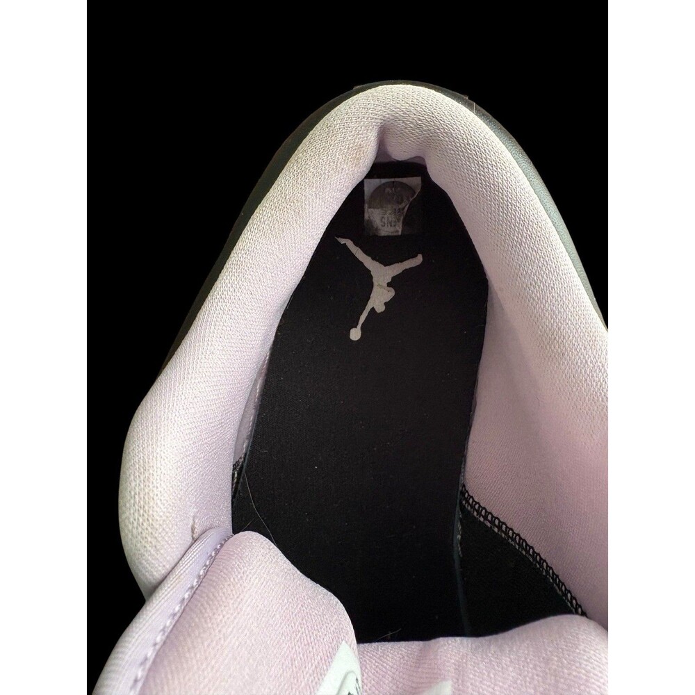 Air Jordan 1 Low DV1309-051 Black Iced Lilac Pink Men’s Size 9.5 - Picture 14 of 15